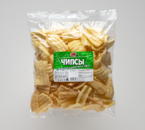 Чипсы рифленые лук\сметана 80г. 1