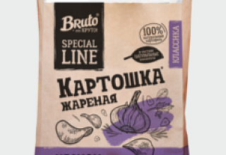 Чипсы Bruto чеснок и травы 120г.