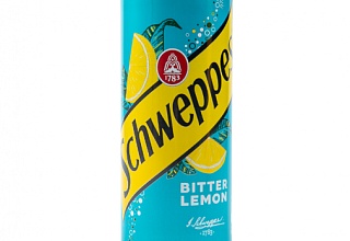 Лимонад Schweppes горький лимон 0,33л.
