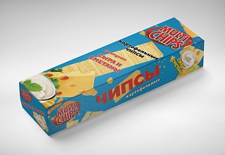 Чипсы Multichips сметана сыр 100г.