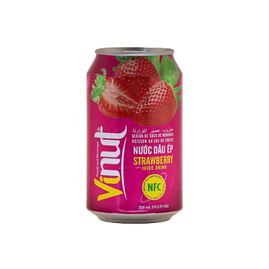 Лимонад Vinut клубника 0,33л. 1