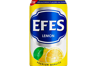 Напиток безалкогольный EFES солодовый Lemon 0,33л.