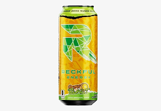 Энергетический напиток Reckful со вкусом апельсина 0,45л. (без сахара)