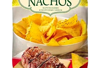 Чипсы кукурузные Papa Nachos барбекю 150г.
