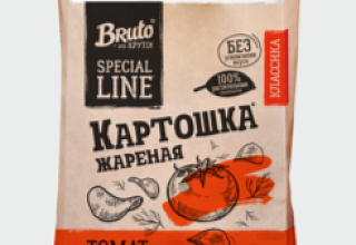 Чипсы Bruto томат и укроп 120г.