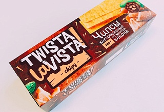 Чипсы Twista la vista! бекон 200г.