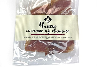Чипсы мясные БМК из свинины 100 г.