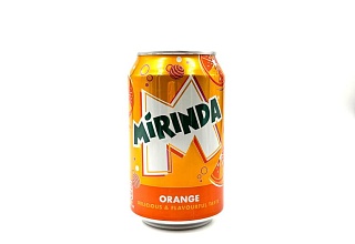Лимонад Mirinda апельсин 0,33л.