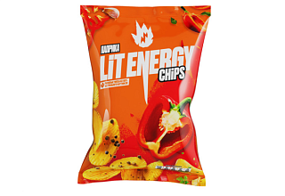 Чипсы LIT ENERGY паприка 120г.