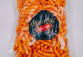 Сыр палочки Chee Corn красная икра 500г.