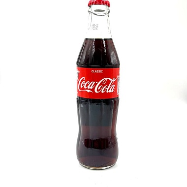 Лимонад Coca Cola бутылка 0,33л. 1