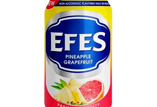 Напиток безалкогольный EFES ананас и грейпфрут 0,33л.