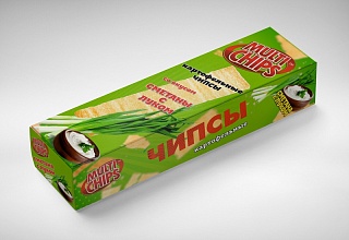 Чипсы Multichips сметана лук 100г.