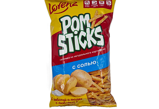 Картофельная соломка "Pomsticks" c солью 100г.