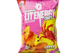 Чипсы LIT ENERGY краб 120г.