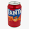 Лимонад Fanta фруктовый твист банка 0,33л. 1
