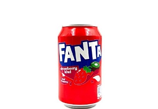 Лимонад Fanta клубника киви 0,33л.