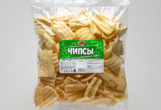Чипсы рифленые лук\сметана 80г.